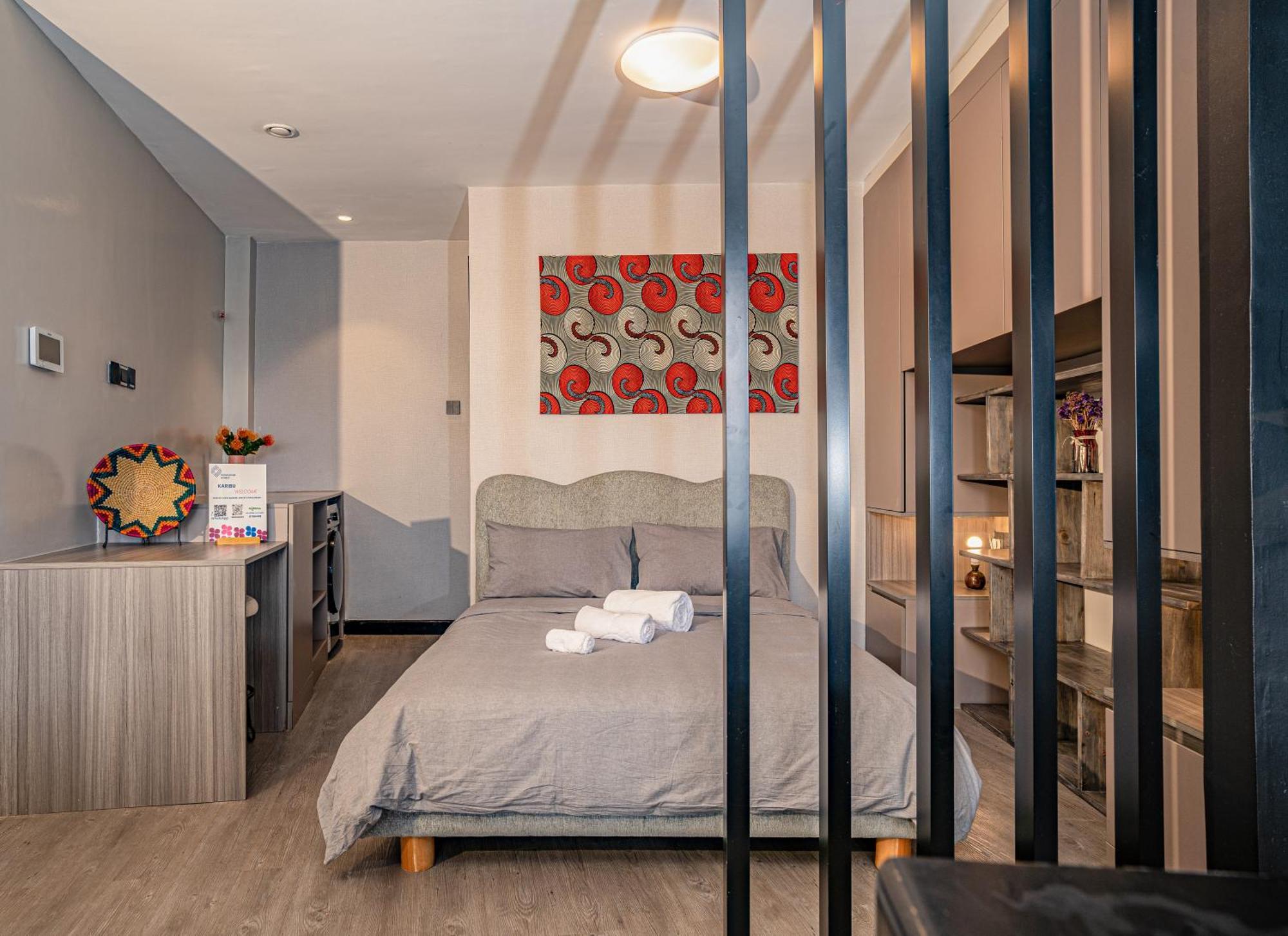 Escada Studio & 2-Bedroom, Rooftop Swimming Pool, Gym, Workspace, Wonderiss Homes Westland Living ナイロビ エクステリア 写真