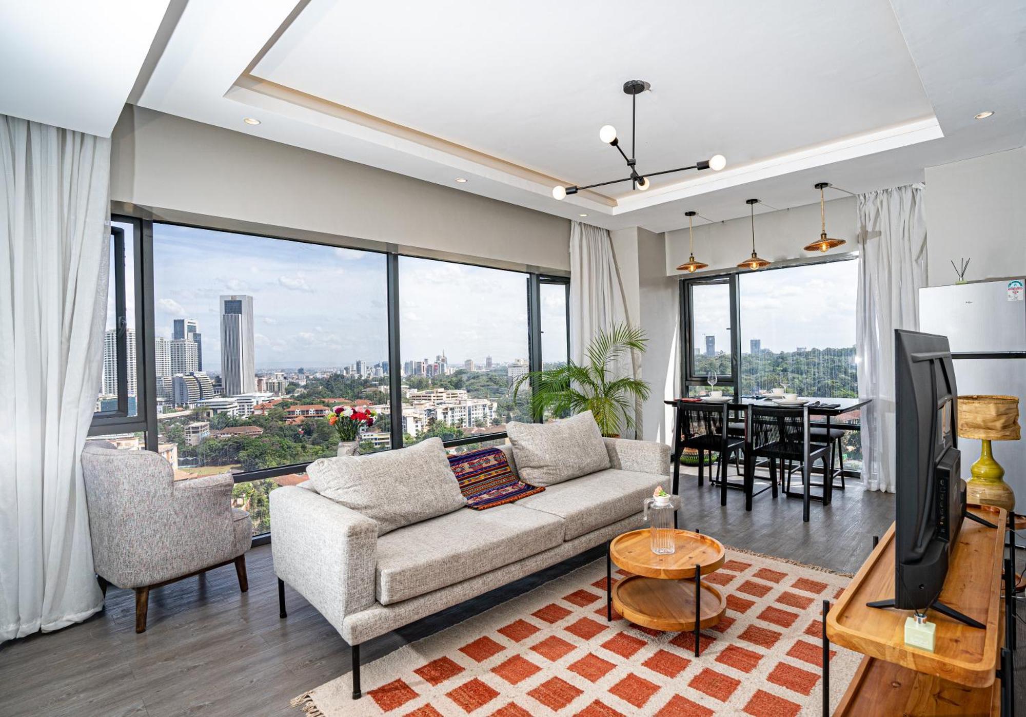 Escada Studio & 2-Bedroom, Rooftop Swimming Pool, Gym, Workspace, Wonderiss Homes Westland Living ナイロビ エクステリア 写真