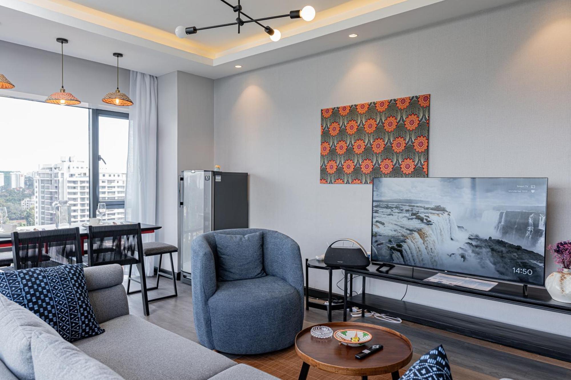 Escada Studio & 2-Bedroom, Rooftop Swimming Pool, Gym, Workspace, Wonderiss Homes Westland Living ナイロビ エクステリア 写真